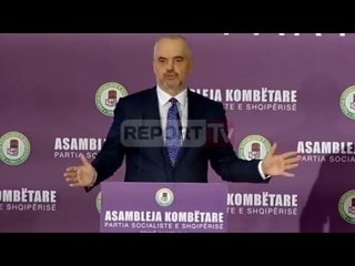 Report TV - Surpriza Rama: Referendum për mandatin tim në krye të PS