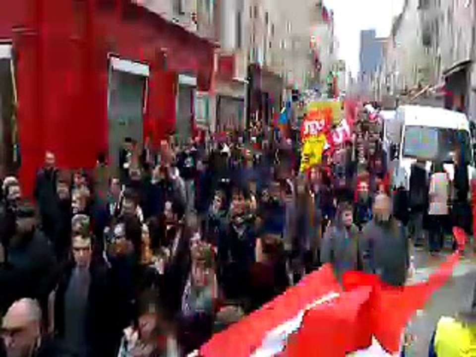 Manifestation contre loi Travail Nancy 9 mars 2016 Pierre MATHIS Est républicain