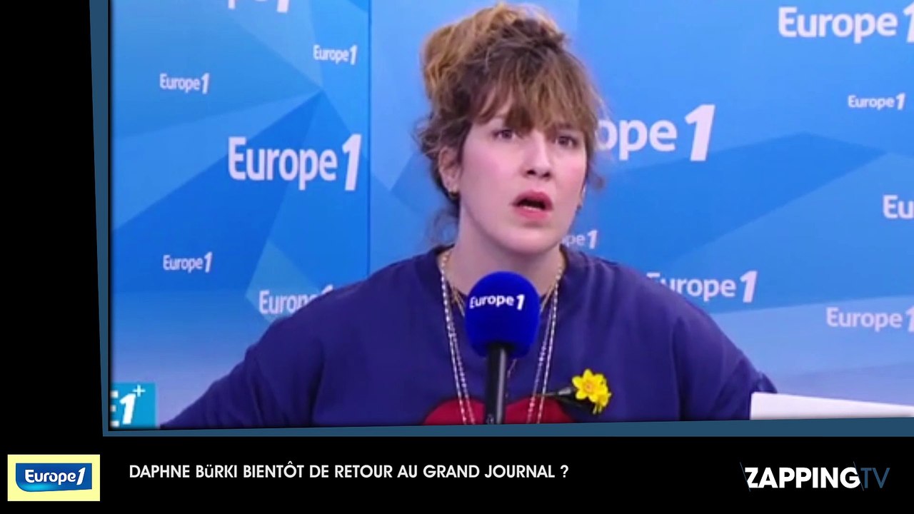 Daphné Bürki bientôt de retour dans le grand Journal ? Elle répond (Vidéo)