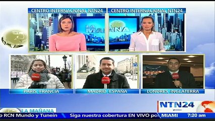 Jóvenes en Francia protestan en contra de la reforma de la Ley del Trabajo