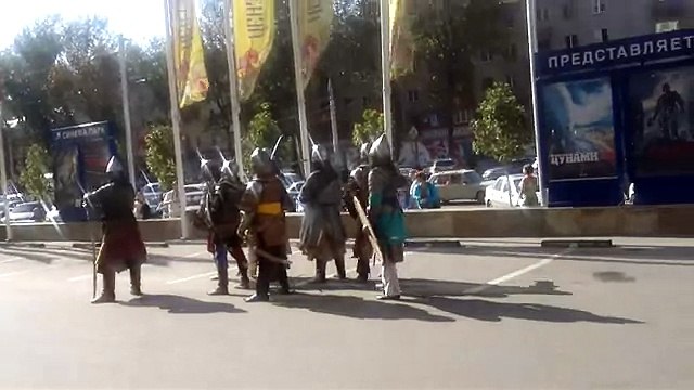 Историческая реконструкция эпизода Куликовской битвы