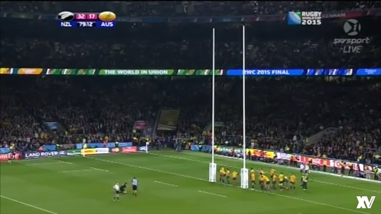 Nouvelle-Zélande - Australie : Le dernier coup de pied de Carter, du droit !