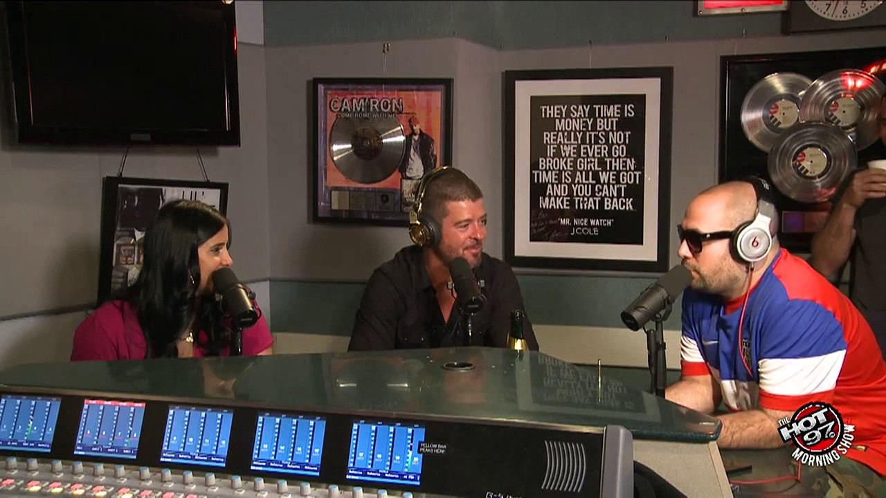 Robin Thicke -- I Havent Seen Paula Patton in Four Months!