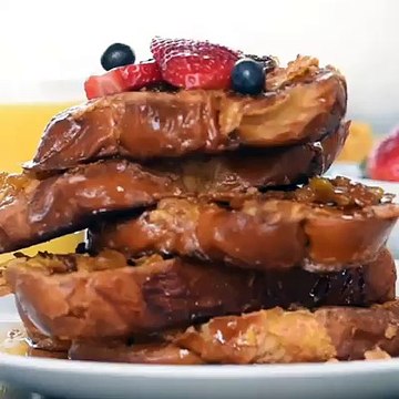 Boozy Corn Flake-Crusted French Toast