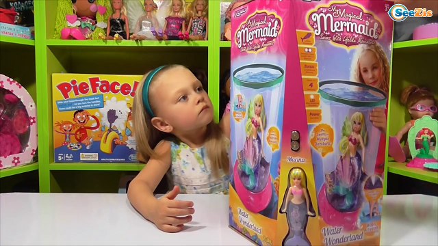 ✔ Беби Борн. Ярослава распаковывает новую игрушку Русалка с Аквариумом. Видео для детей ✔