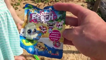 Милена в Тайланде.Ищем игрушки Юху с затонувшего корабля.Поиск и распаковка сюрпризов