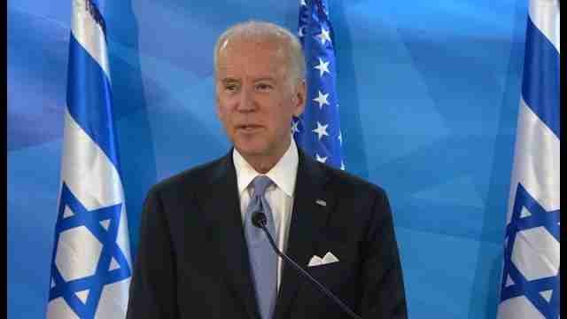 Biden condena los ataques palestinos en su viaje a Israel