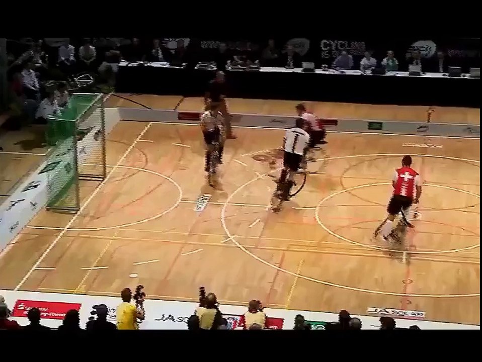 Soccer by bike