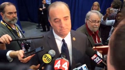 Hillary Clinton supporters speak with media after Flint debate [Low, 360p]