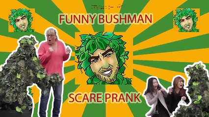 Brand New Bushman Scare Prank in San Francisco! Best Funny Prank ever!