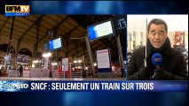 Grève des transports : les grandes lignes peu perturbées, galère dans le RER