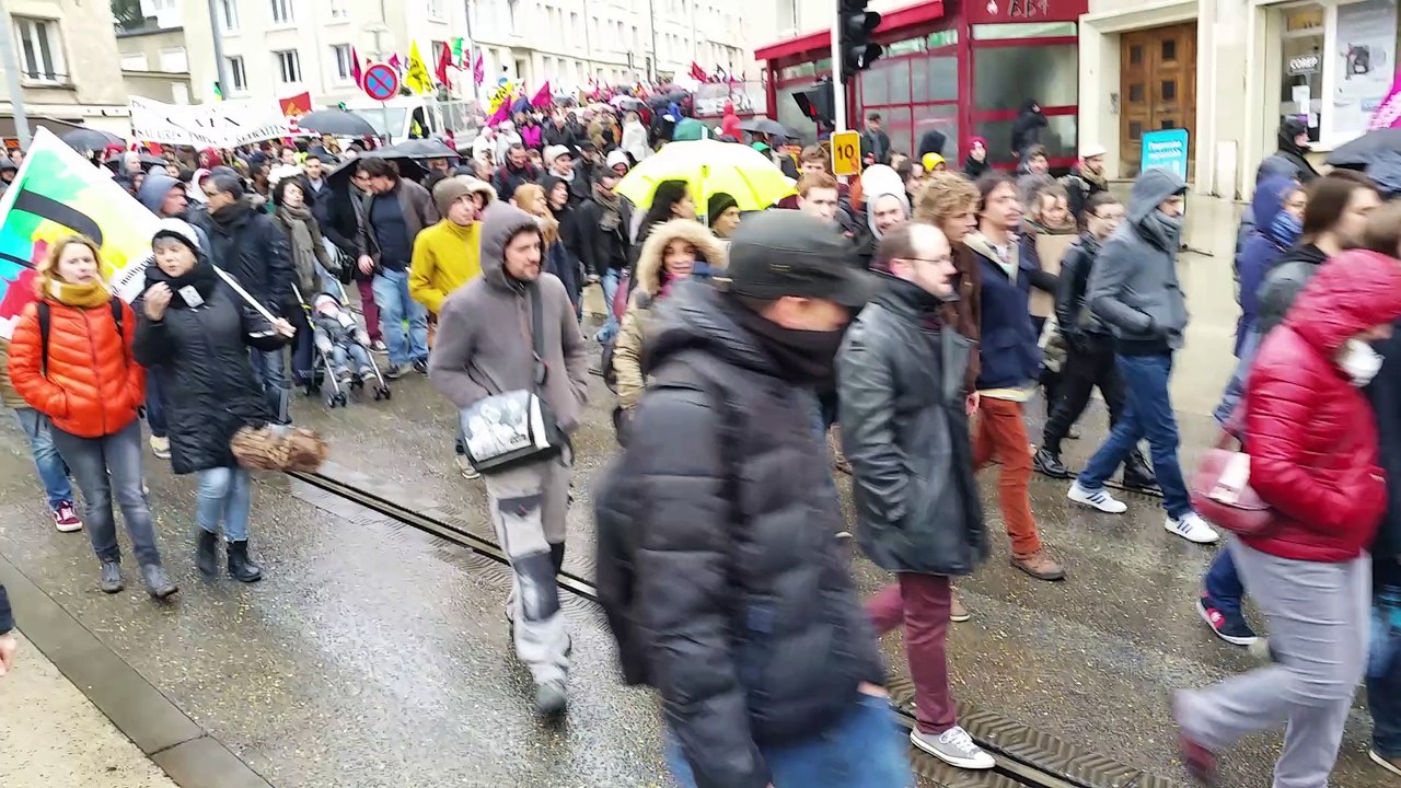 Loi travail : environ 2 000 personnes manifestent à Caen