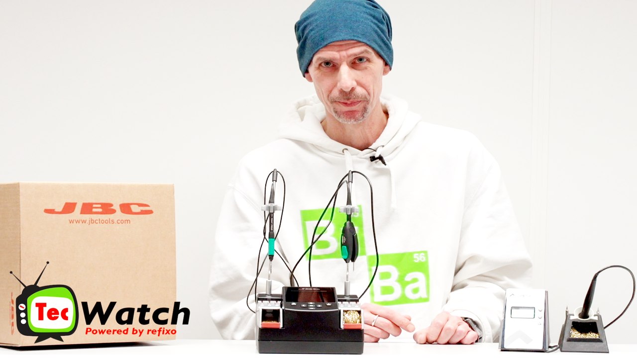 Tecwatch - folge 1 - jbc nase 2b lötstation