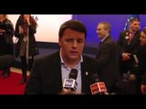 Bruxelles - Renzi al Consiglio europeo straordinario. Punto stampa (08.03.16)