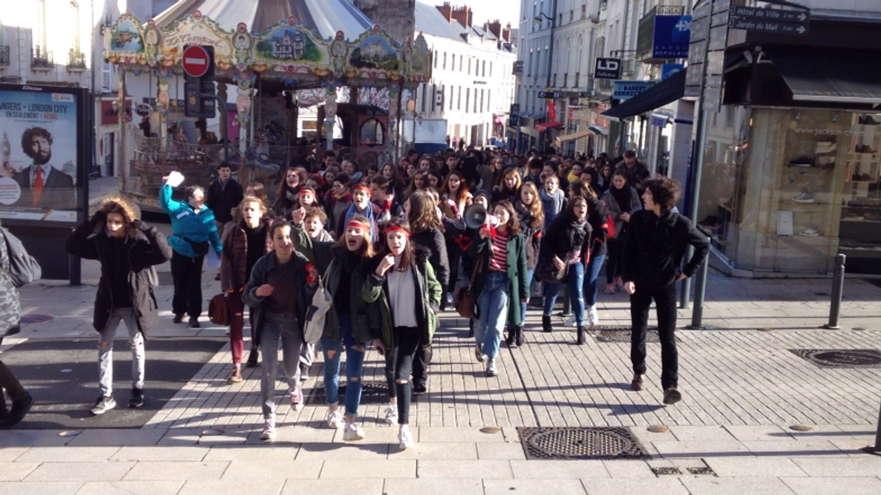 Manif à Angers