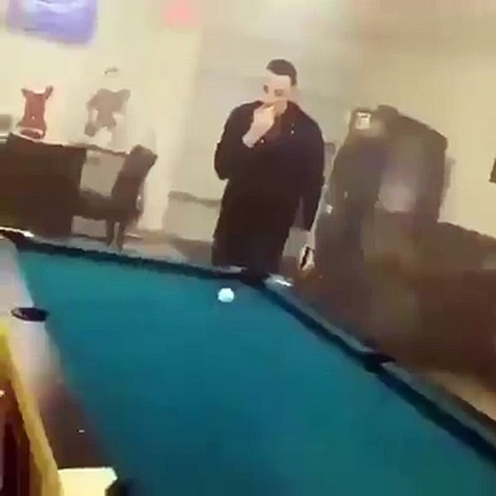 Un pro du billard