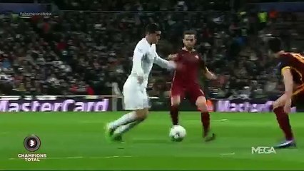 Pitos a James Rodríguez en el partido ante AS Roma