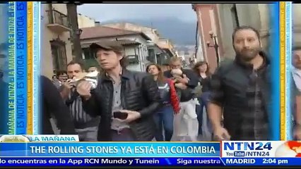 Mick Jagger pasea por Bogotá a dos días del concierto de Rolling Stones en Colombia