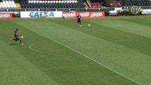 Afiando a pontaria! Nenê faz belos gols em treino do Vasco