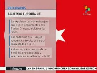 Turquía avanzará en su adhesión a la UE con el acuerdo migratorio