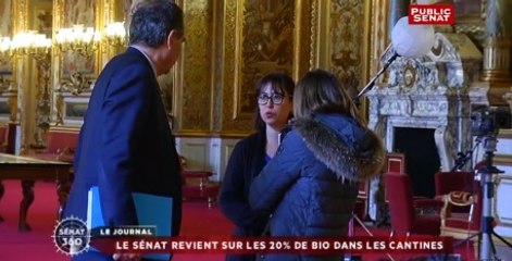 Le Sénat va-t-il revenir sur les 20% de bio dans les cantines ?