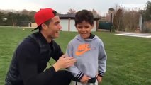 Quand Cristiano Ronaldo entraîne son fils