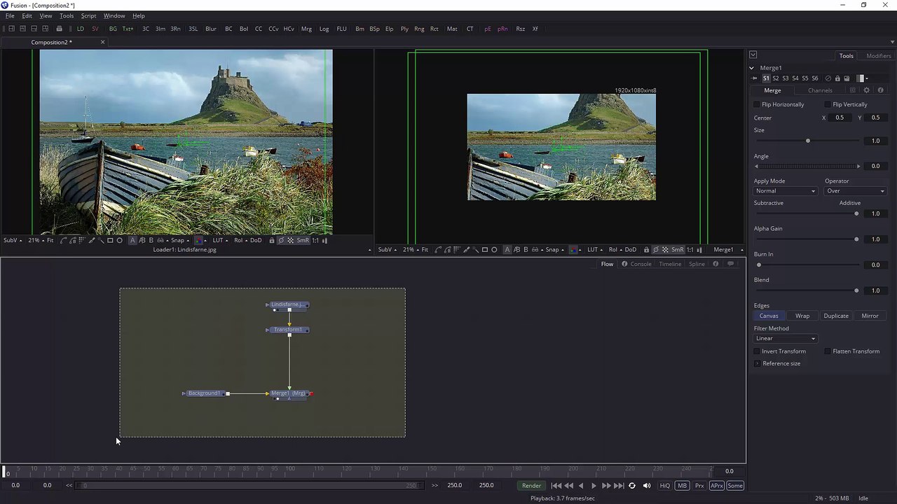 Fusion Basics 13 - Using Compositions in Compositions