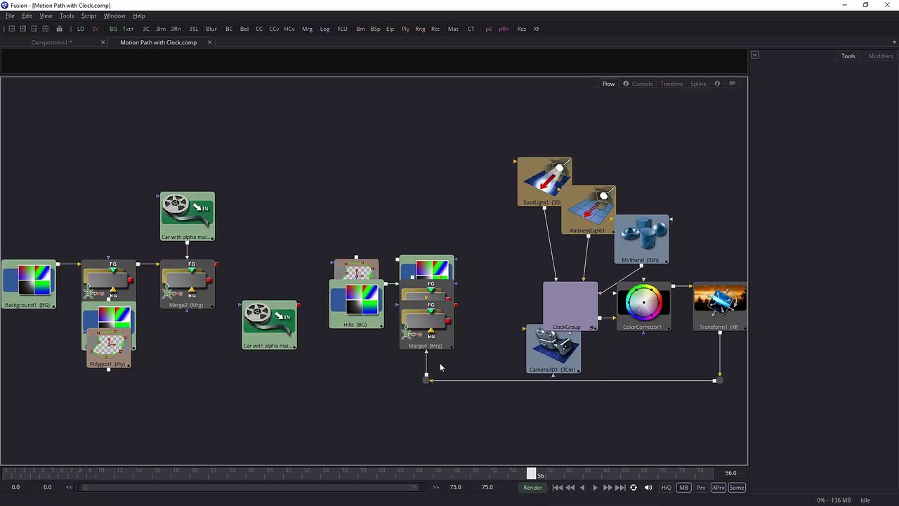 Fusion Basics 14 - Flow Panel