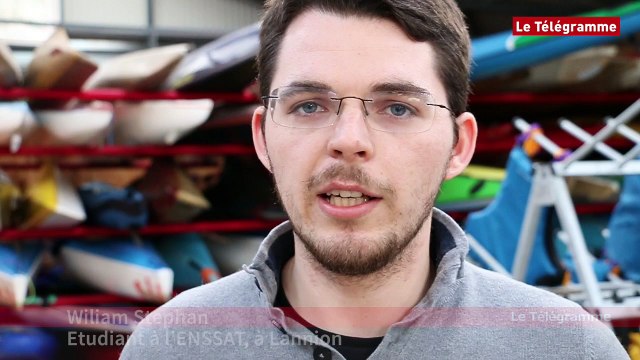 Lannion. Avec la tempête, le canoë-kayak c'est pas gai