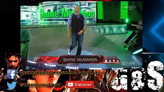 WWE RAW 7 Mars 2016 : Shane Mac Mahon