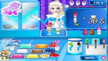Frozen games Girl dress up games online Elsas Frozen Ice Cream Shop