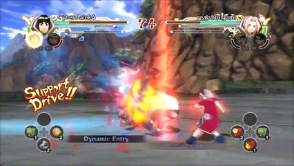 Naruto Ultimate Ninja Storm Generations The Wrath Of Pts Sakura #5 V.S Rock Lee A.K.A Lover Boy