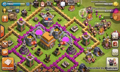 CLASH OF CLAN FR [#1] Présentation de mon village + Technique d attaque