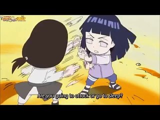 Neji vs Hinata in Naruto SD