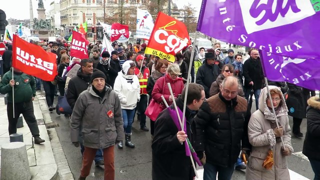 Saint-Quentin: manifestation contre la loi Travail