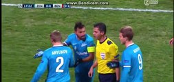 Horror foul on Nicolas Gaitan Zenit Vs Benfica 09-03-2016