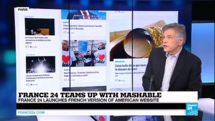 France 24 teams up with Mashable to launch French version of the American website