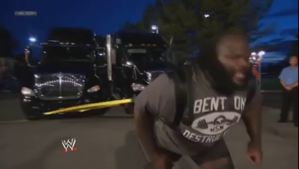 Mark henry pulls 2 tractor trailers !