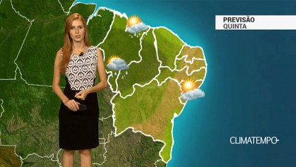 Previsão Nordeste - Chuva volumosa no PI e MA