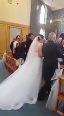 Un gamin se lâche dans un mariage à Dublin