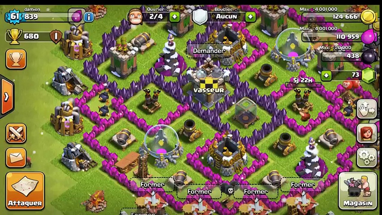 CLASH OF CLAN FR [#6] Présentation des nouvautés de la Mise à Jour de Noël !