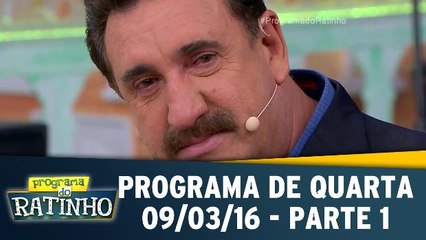 Programa do Ratinho 09.03.16 - Quarta - Parte 1