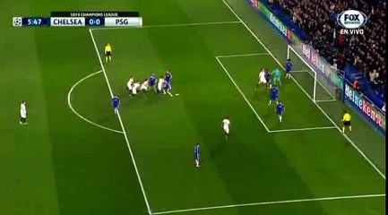 Ibrahimovic Offside Goal - Chelsea vs PSG