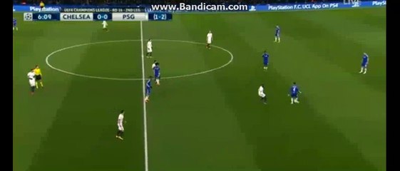 Zlatan Ibrahimovic Anulled Goal HD - Chelsea 0-0 Paris Saint Germain 09-03-2016