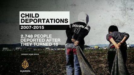 Teenage refugees sent back to warzones