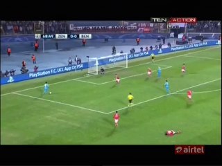 1-0 Hulk Excellent Header Goal | Zenit v. Benfica - 09.03.2016
