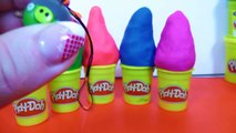 Play-Doh Ice Cream Surprise Eggs Thomas Tank Engine Spongebob Toys