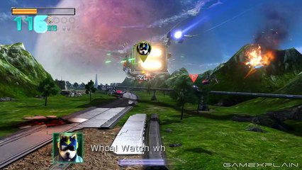 Star Fox Zero - Secret Path in Corneria Gameplay (60fps Direct Feed)