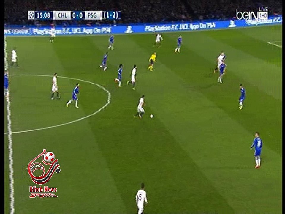 هدف باريس سان جيرمان الاول (  تشيلسي 0-1 باريس سان جيرمان ) دوري ابطال اوروبا