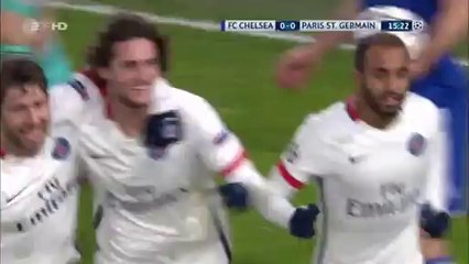 Adrien Rabiot 0-1 HD - Chelsea vs. Paris Saint-Germain 09.03.2016 HD